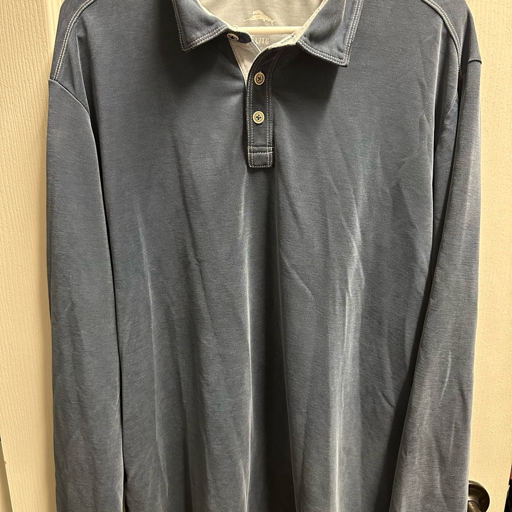 Tommy Bahamas Men's Blue Polo Shirt siE XL/NWOT #4